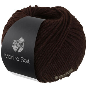 Lana Grossa MERINO SOFT | 19-Dunkelbraun