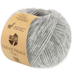 Lana Grossa NATURAL ALPACA Pelo | 003-Hellgrau meliert