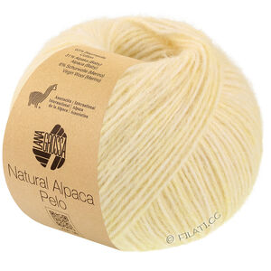 Lana Grossa NATURAL ALPACA Pelo | 039-Vanille meliert