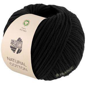 Lana Grossa NATURAL COTTON (GOTS) | 22-Schwarz