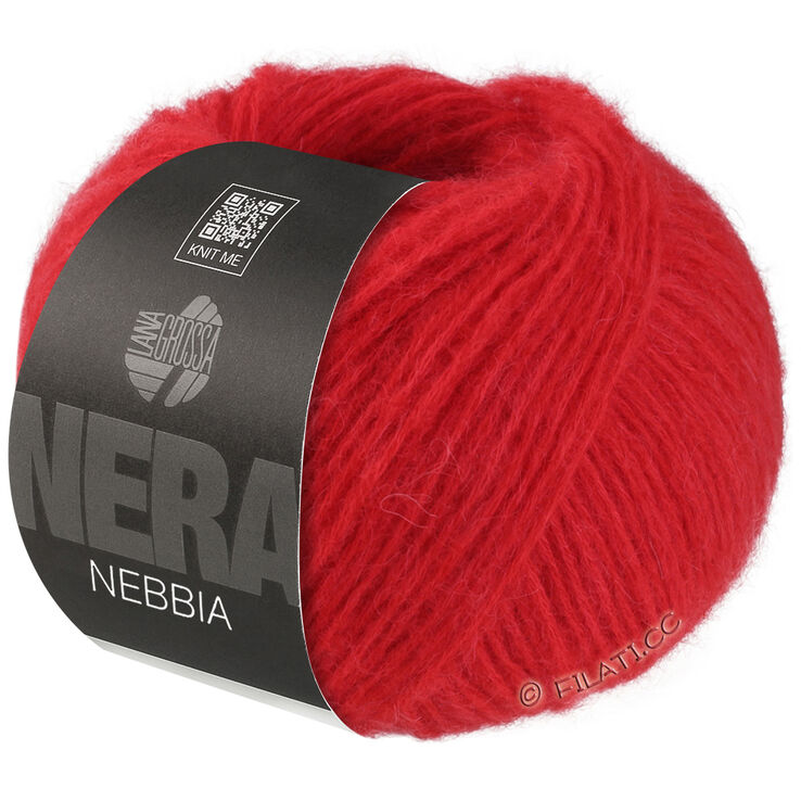 Lana Grossa NEBBIA (Nera) | 02-Leuchtendrot