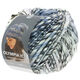 Lana Grossa OLYMPIA Ice | 321-Schwarz/Weiß/Pastellblau/Pastellrosa/Hellblau
