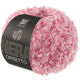 Lana Grossa ORSETTO Moulinè (Nera) | 101-Pink/Rohweiß