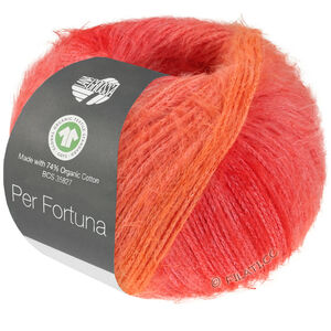 Lana Grossa PER FORTUNA DÉGRADÉ (GOTS) | 106-Mandarin/Orange/Lachs/Erdbeer