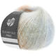 Lana Grossa SILKHAIR HAZE Print | 1209-Silbergrau/Hellgrau/Hellblau/Schokobraun