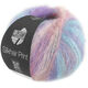 Lana Grossa SILKHAIR PRINT | 426-Blauviolett/Beere/Altrosa/Taupe/Dunkeltürkis/Dunkelgrau