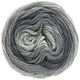 Lana Grossa SLOW WOOL LINO Dégradé | 206-Mittelgrau/Dunkelgrau/Anthrazit