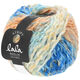 Lana Grossa STRIPY (lala BERLIN) | 04-Rohweiß/Pfirsich/Hellblau/Mittelblau/Dunkelblau/Beige