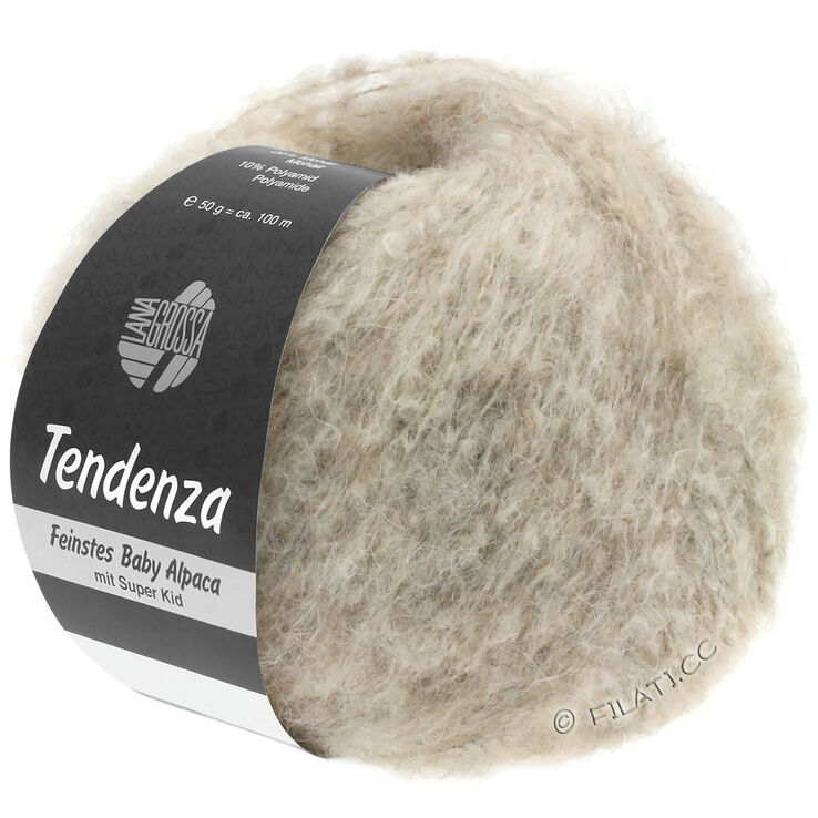 Lana Grossa TENDENZA | 001-Beige/Natur