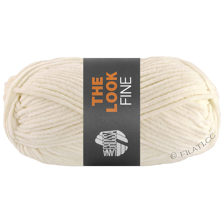 Lana Grossa THE LOOK FINE | 102-Creme