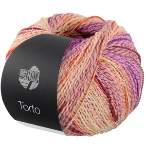 Lana Grossa TORTO | 06-Blassgelb/Lila/Weinrot/Orange/Rosa/Gelb/Lachs