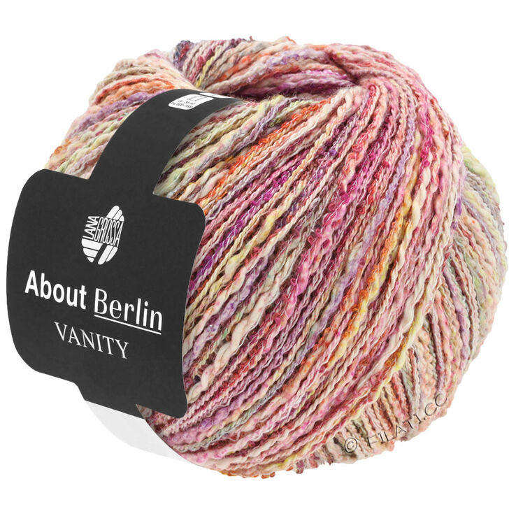 Lana Grossa VANITY (ABOUT BERLIN) | 01-Rosa/Flieder/Graugrün bunt