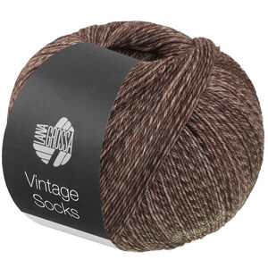 Lana Grossa Vintage Socks | 1024-Graubraun/Mokka meliert