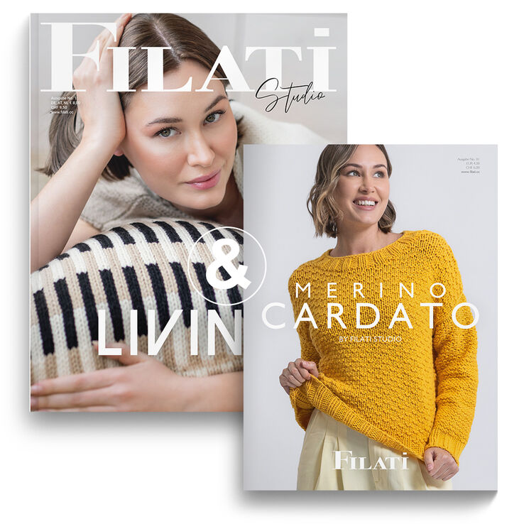 Living 1 & Merino Cardato Bundle von Lana Grossa