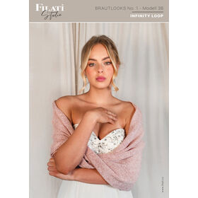 INFINITY LOOP rosa - Brautlooks No. 1 | M03b von Lana Grossa