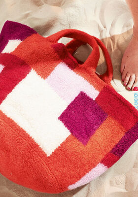 TETRIS-STRANDTASCHE Feltro von Lana Grossa