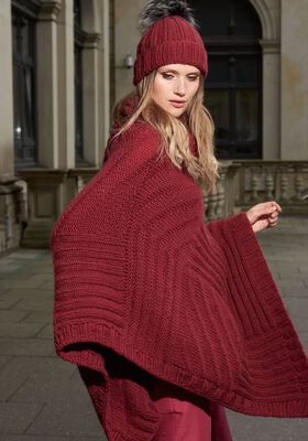 PATCHWORK-PONCHO Alta Moda Cashmere 16 von Lana Grossa