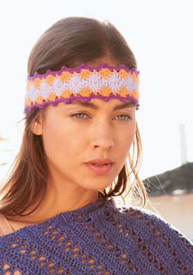 HIPPIE-STIRNBAND Elastico von Lana Grossa