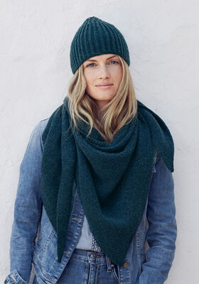 DREIECKSTUCH IM MUSTERMIX Cashmere 16 Fine von Lana Grossa