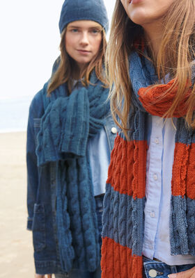 BREITER ZOPFSCHAL Alta Moda Cashmere 16 von Lana Grossa