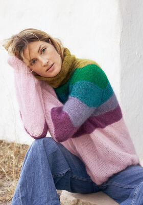 RAGLANPULLI Brigitte No. 3 von Lana Grossa