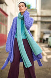 Lana Grossa JACKE IM QUASTENMUSTER Brigitte No. 2