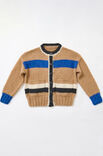Lana Grossa JACKE MIT STREIFEN Brigitte No. 2 & Brigitte No. 3