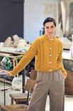 Lana Grossa JACKE MIT ZOPFMUSTER Brigitte No. 2