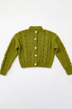 Lana Grossa JACKE MIT ZOPFMUSTER Brigitte No. 2