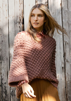 PULLOVER MIT NOPPENMUSTER Brigitte No. 2 von Lana Grossa