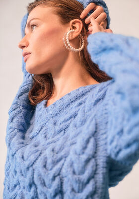 ZOPFPULLOVER Brigitte No.2 von Lana Grossa