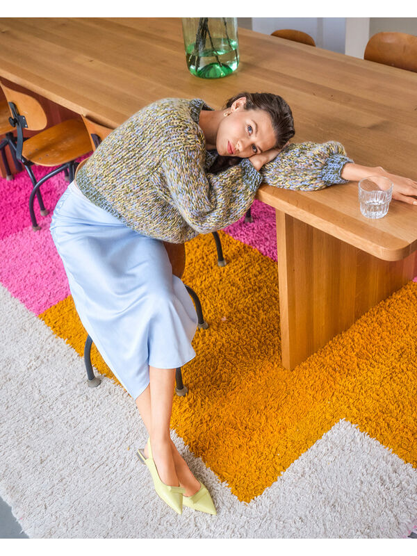 Lana Grossa MELIERTER PULLOVER Brigitte No. 2