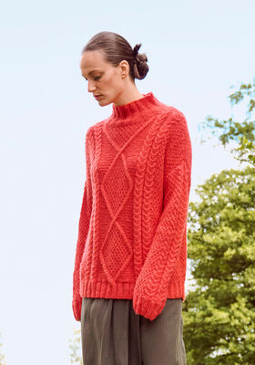 PULLOVER MIT ARANMUSTER Brigitte No. 2  von Lana Grossa