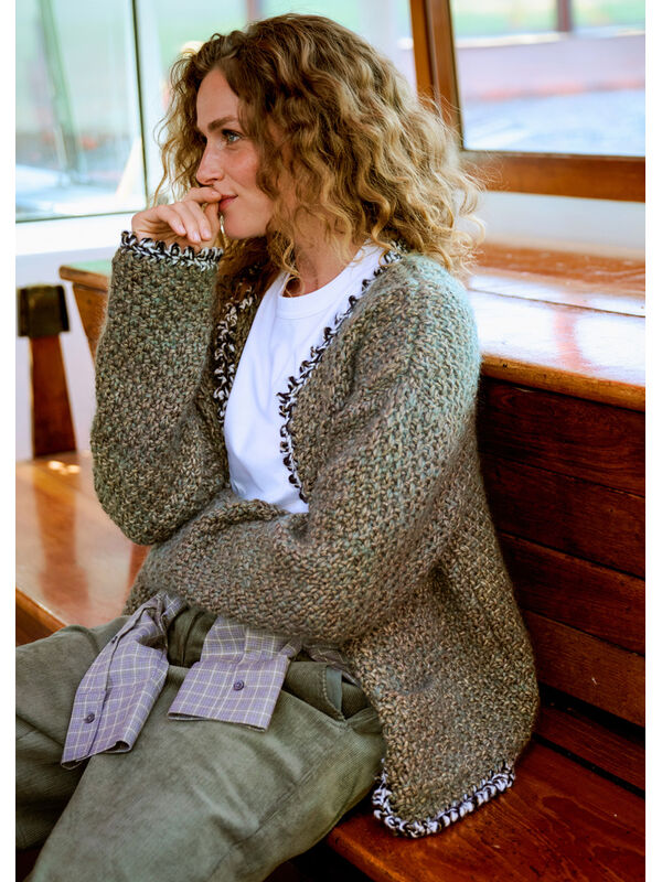 Lana Grossa JACKE Brigitte No. 2 Vintage, Brigitte Silkdream, Filo di Gio & Brigitte No. 2