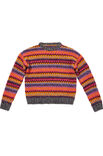 Lana Grossa JACQUARD-PULLOVER Brigitte No. 2 & Brigitte No. 5