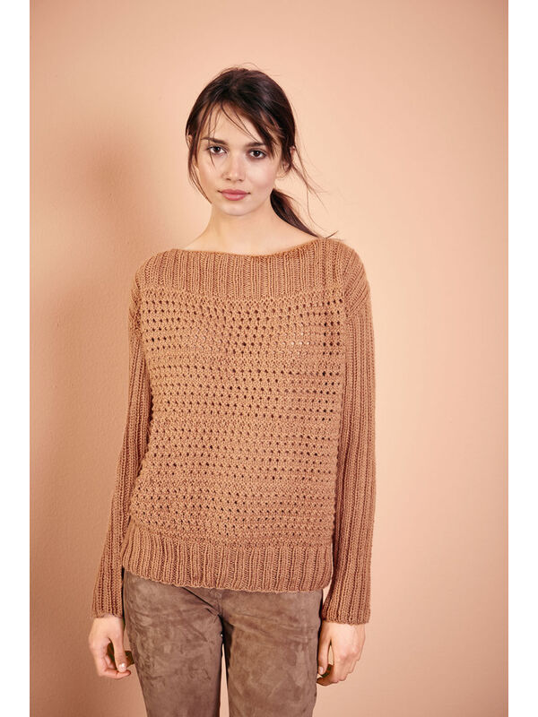 Lana Grossa PULLOVER Cool Wool Alpaca