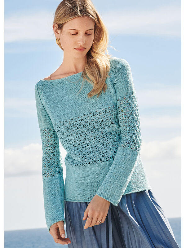 Lana Grossa PULLOVER Landlust Sommerseide