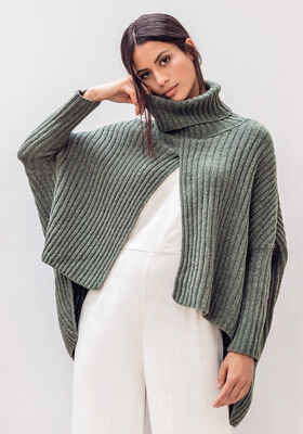 PONCHOPULLOVER Cashmere 16 Fine von Lana Grossa