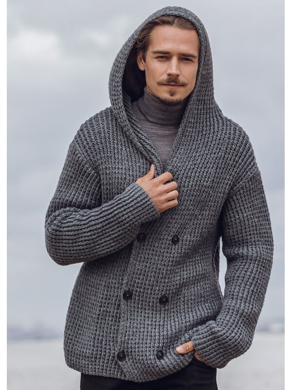 Lana Grossa KAPUZENJACKE Alta Moda Cashmere 16
