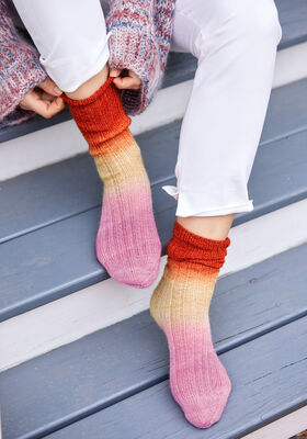 SOCKEN Meilenweit 50g Merino Hand-dyed von Lana Grossa