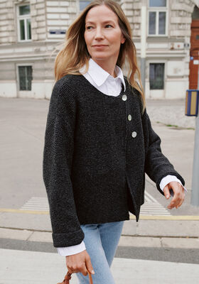 CARDIGAN Cashmere 16 Fine von Lana Grossa