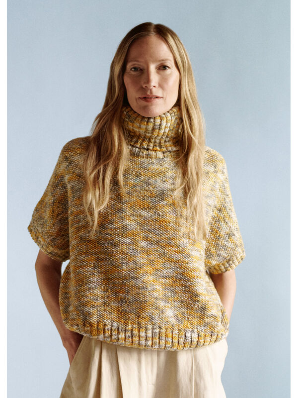 Lana Grossa PULLOVER Cool Wool hand-dyed