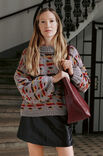 Lana Grossa PULLOVER Alta Moda Cashmere 16 & Landlust Soft Tweed 90