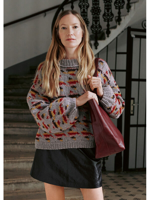 Lana Grossa PULLOVER Alta Moda Cashmere 16 & Landlust Soft Tweed 90