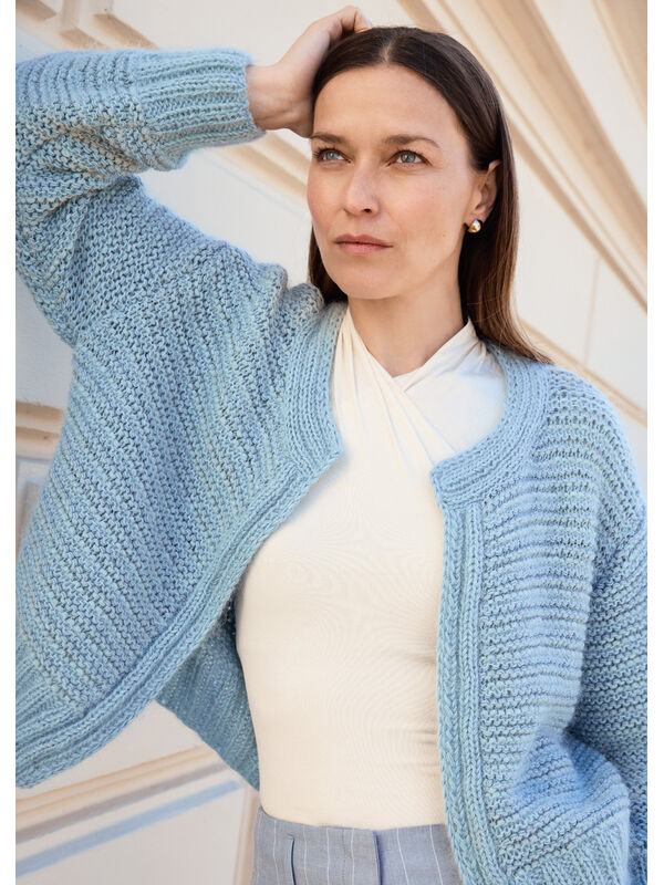 Lana Grossa JACKE Cool Wool & Alta Moda Cashmere 16 & Silkhair