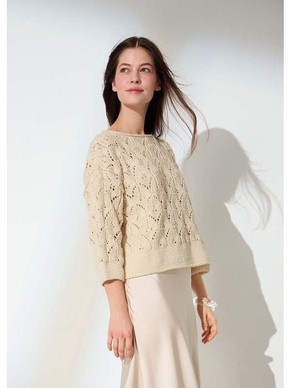 Lana Grossa PULLOVER Cotton Wool