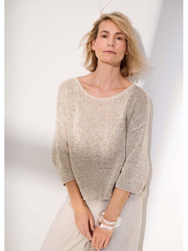 Lana Grossa PULLOVER Linissimo & Landlust Sommerseide