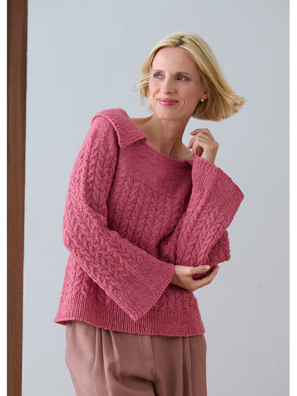 Lana Grossa PULLOVER Landlust Soft Tweed 180