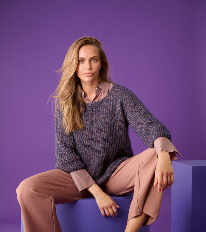 Lana Grossa PULLOVER Perlina & Silkhair