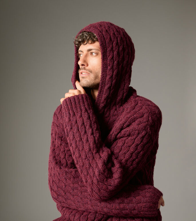 Lana Grossa HOODIE Alta Moda Alpaca